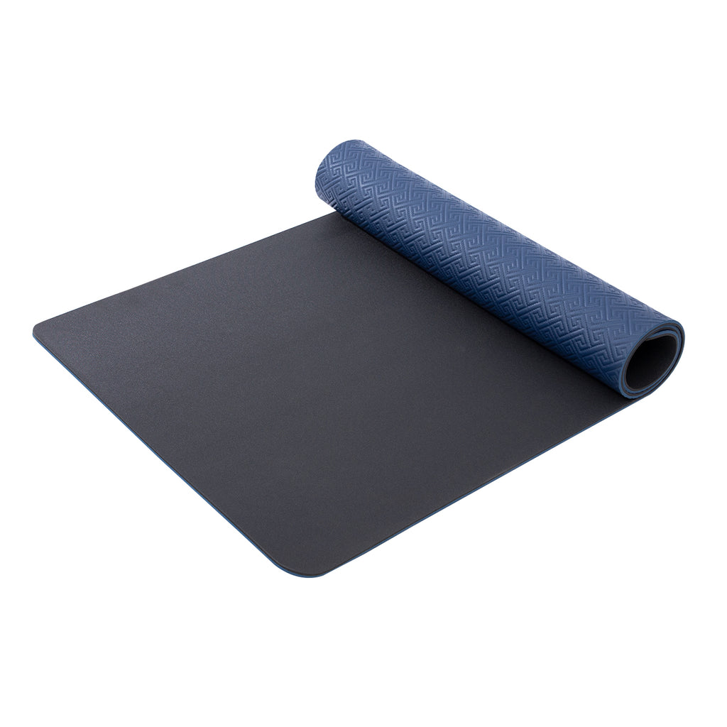 RAY STAR 7mm Premium High Density Navy Blue 3D Yoga Mat Double Layer Anti-Tear High-resilient Slip-resistant Surface
