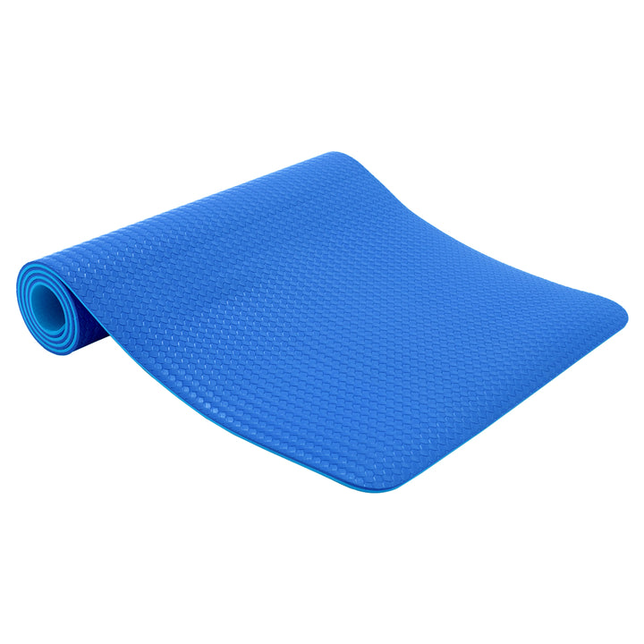 RAY STAR 7mm Premium High Density Blue 3D Yoga Mat Anti-Tear High-resilient Slip-resistant Surface