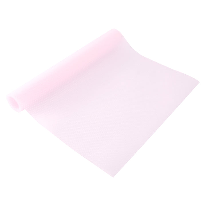 RAY STAR Non-Slip EVA Translucent Pink Dot Shelf Liner Cabinet