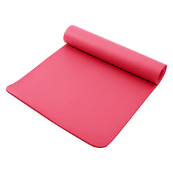 RAY STAR 10mm 31.5''X72'' Pink NBR Yoga Mat with Fitness Mat Bands