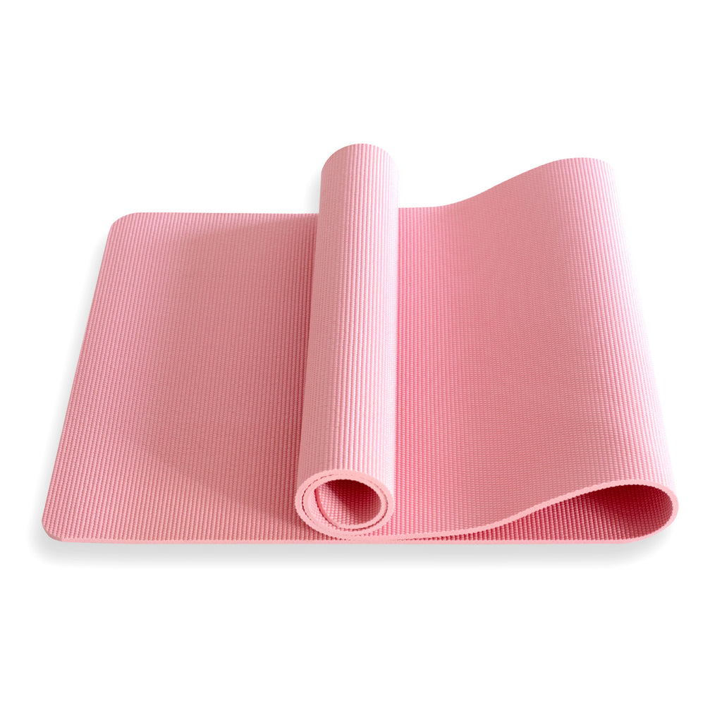 RAY STAR 8mm 24''X68'' Extra Thickness Pink Yoga Mat