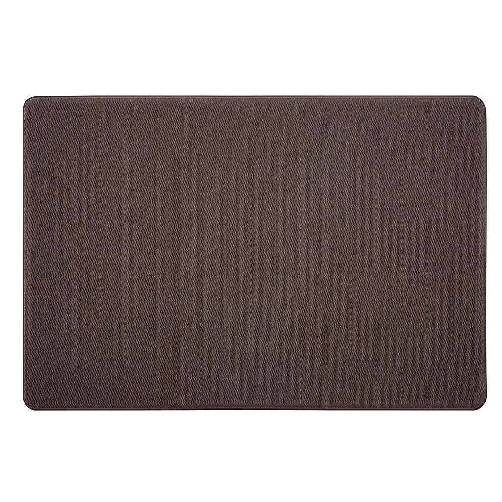 Vinyl Foam Kitchen Mat with Modern & Simple Marble Design