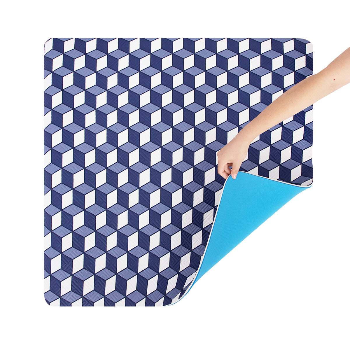 47''X47'' Anti-slip Waterproof Vinyl Pet Mat Multi-designs