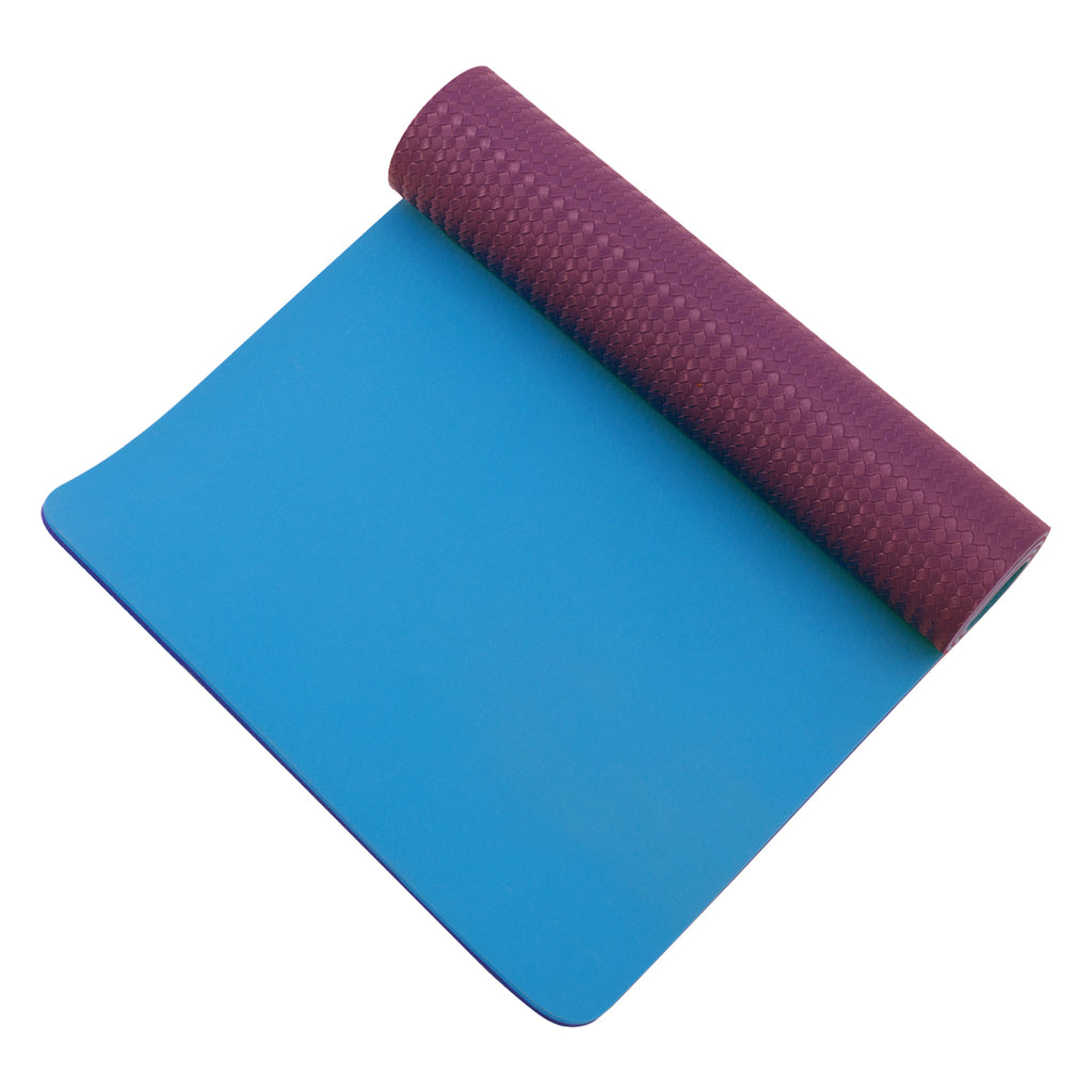 RAY STAR 7mm Premium High Density Light Purple 3D Yoga Mat Anti-Tear High-resilient Slip-resistant Surface