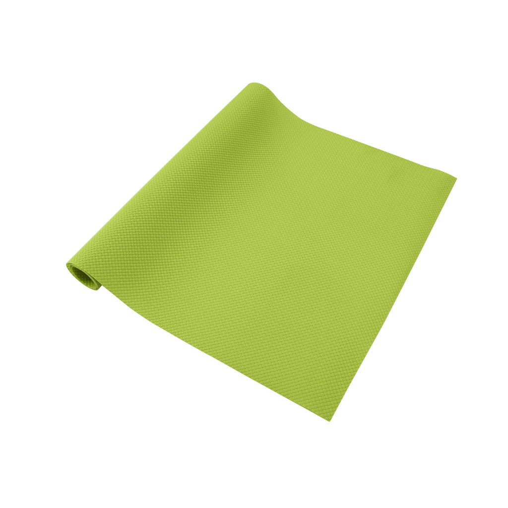 RAY STAR Non-Slip EVA Green Shelf Liner Cabinet Liner, for Kitchen Cabinets, Non Adhesive, Washable Refrigerator Mats for Pantry Cabinet, Kitchen Drawer, Bathroom Shelves