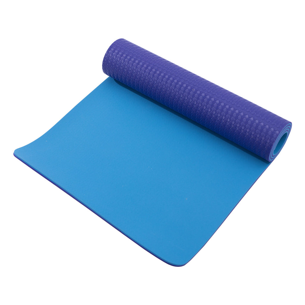 RAY STAR 8mm Premium High Density Deep Purple 3D Yoga Mat Anti-Tear High-resilient Slip-resistant Surface
