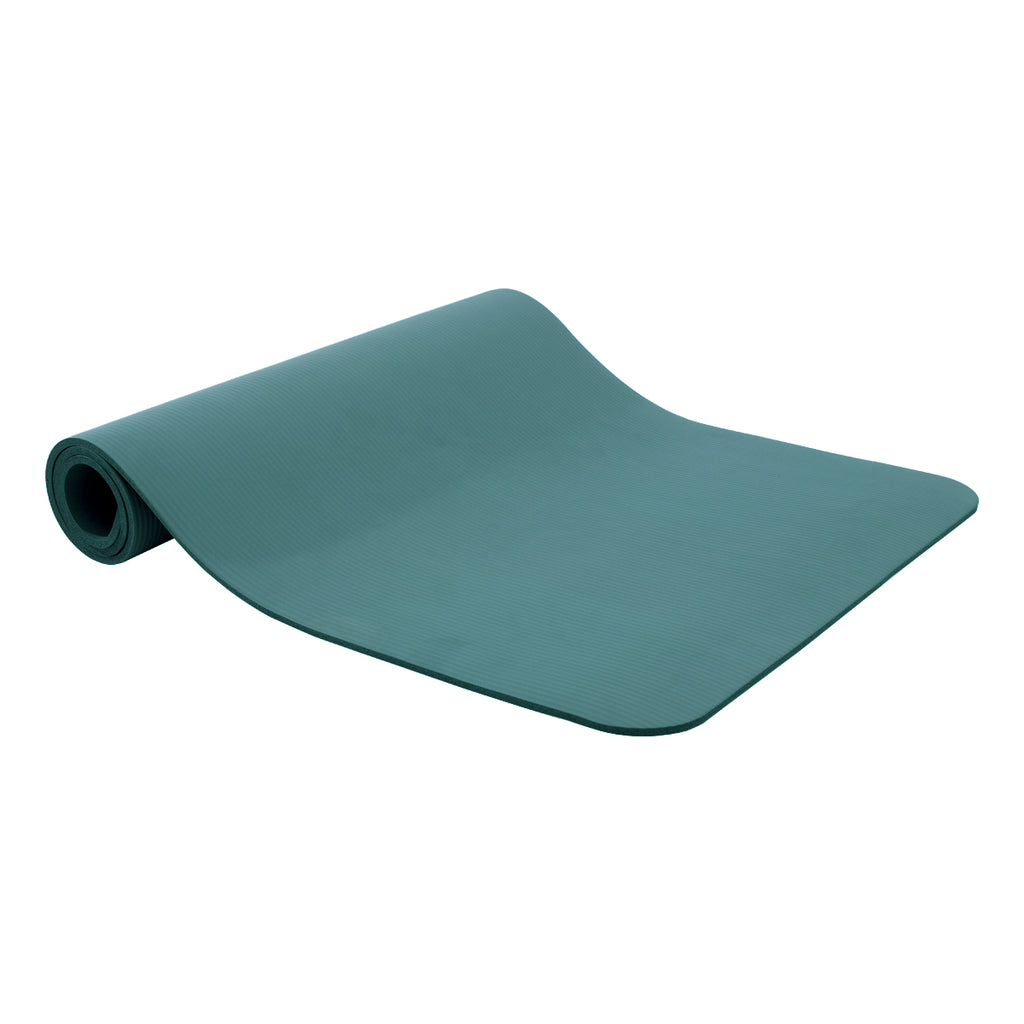 RAY STAR 10mm 31.5''X72'' Teal NBR Yoga Mat with Fitness Mat Bands