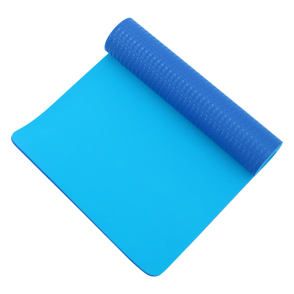 RAY STAR 8mm Premium High Density Blue 3D Yoga Mat Anti-Tear High-resilient Slip-resistant Surface