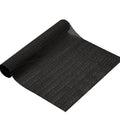 RAY STAR Black Drawer and Shelf Liner, Strong Grip, Non Adhesive Easiest Install Mat, for Kitchen Cabinets, Drawers, Cupboards and Bathroom Shelves