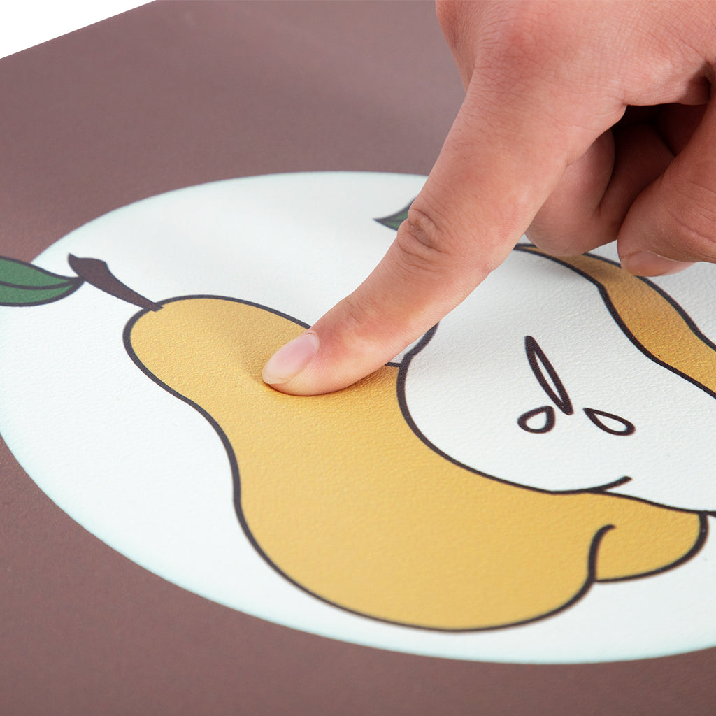 Vinyl Foam Kitchen Mat with Smoothie Design
