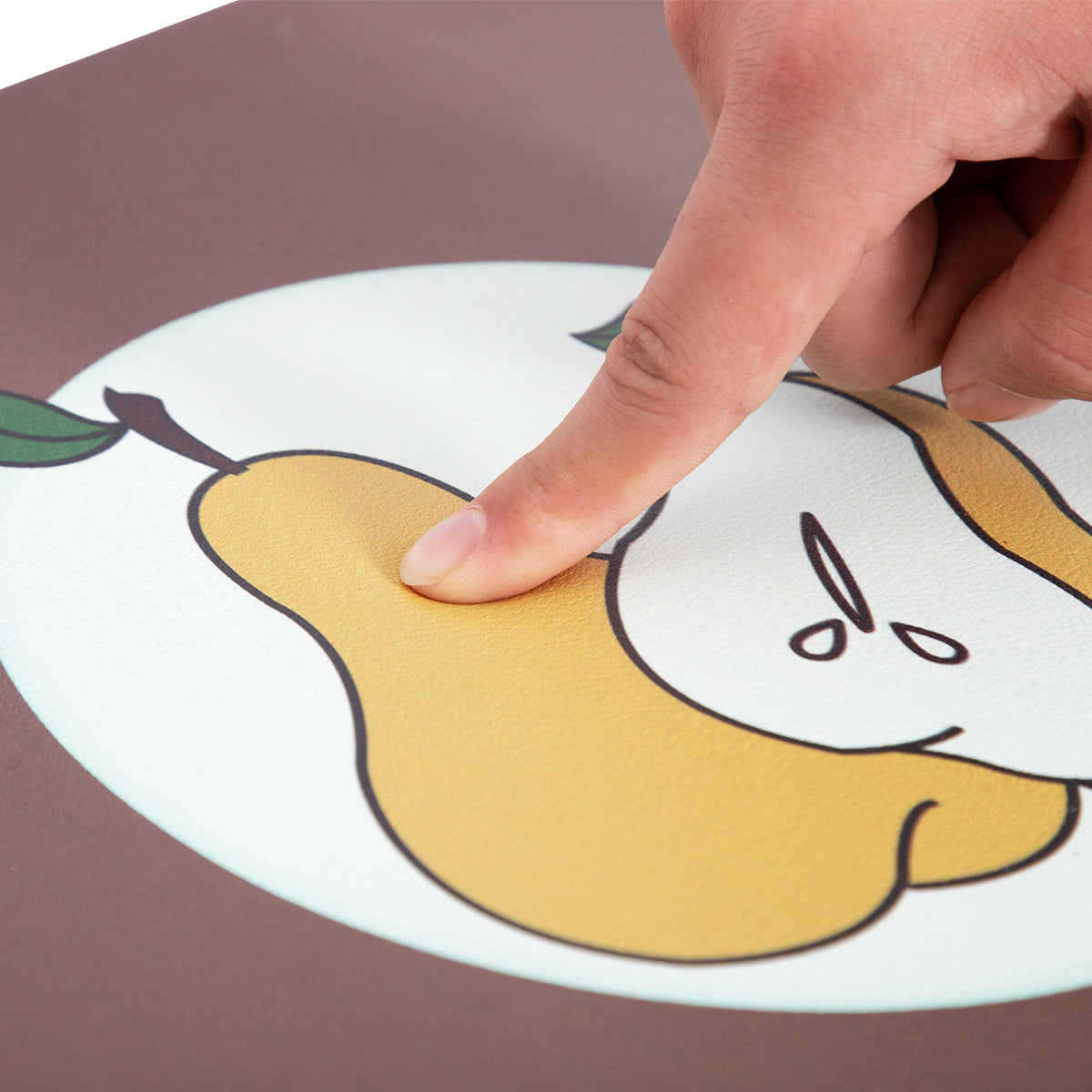 Vinyl Foam Kitchen Mat with Smoothie Design