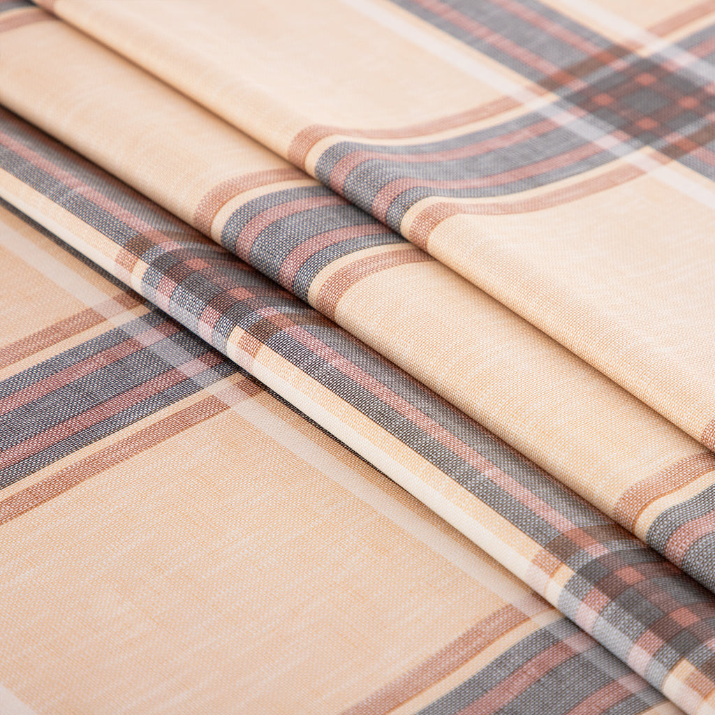 RAY STAR Elegant Retro Checkered Design Vinyl Tablecloth With Flannel Backing Round and Rectangle
