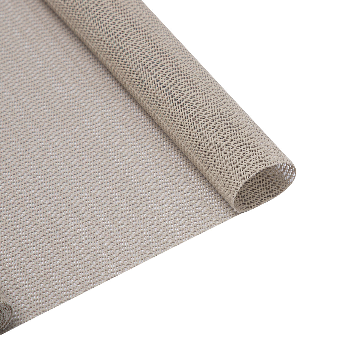 RAY STAR Taupe Drawer and Shelf Liner, Strong Grip, Non Adhesive Easiest Install Mat, for Kitchen Cabinets, Drawers, Cupboards and Bathroom Shelves