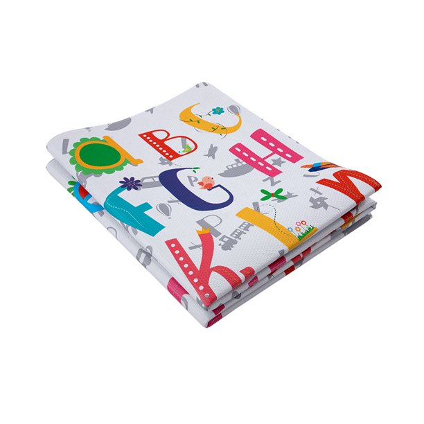 RAY STAR Alphabet Design Foldable Baby Play Mat with Extra Cushion Indoor Activity Mat Foldable Climbing Mat