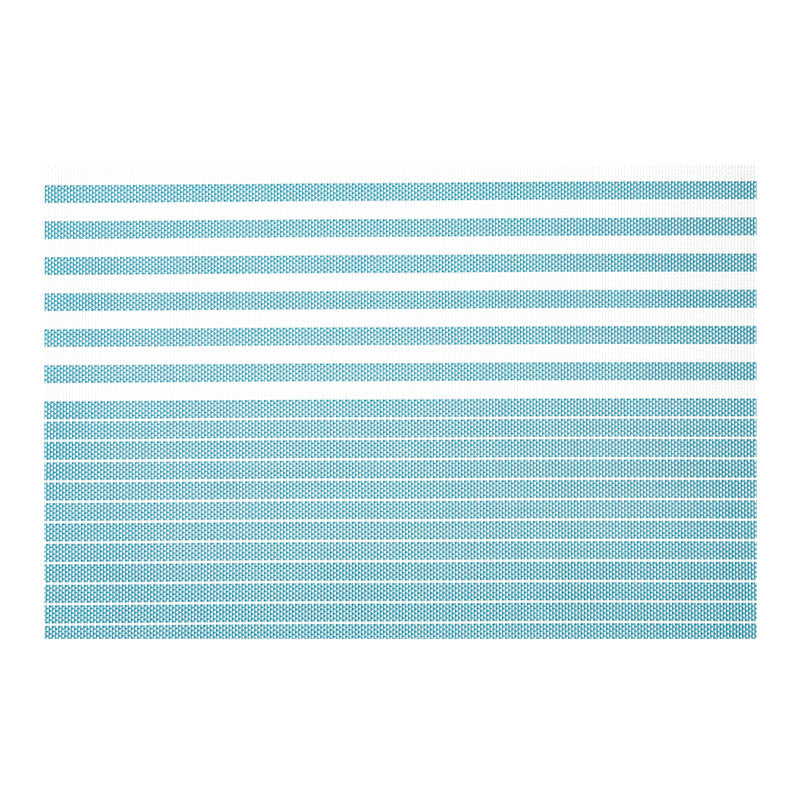 RAY STAR Set of 6 Vinyl Placemat for Kitchen and Dining Blue & Brown Design