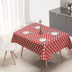 RAY STAR PEVA Disposable Plastic Tablecloth Set of 4