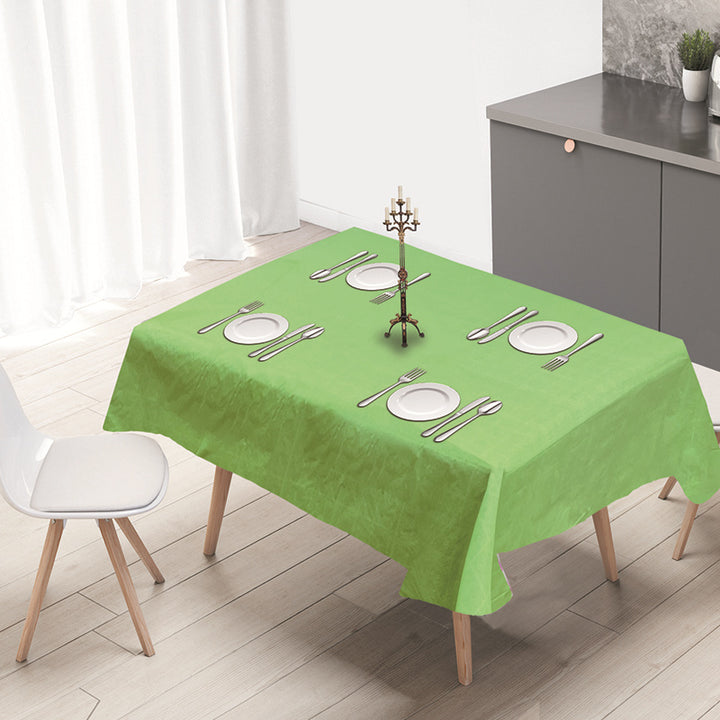 RAY STAR PEVA Disposable Plastic Tablecloth Set of 4