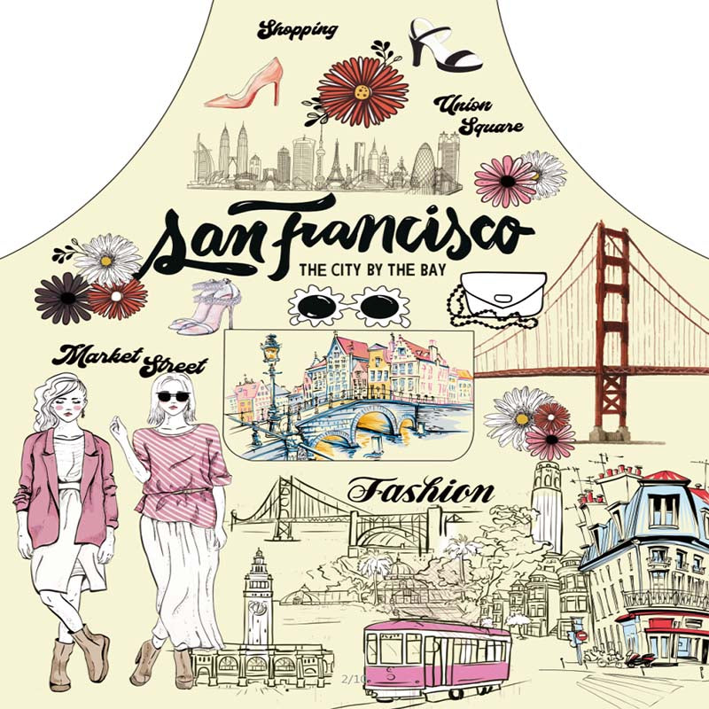 Vinyl Kitchen Apron with Brand New Design