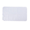 RAY STAR Non-Slip Bathtub Mat White Beautiful 18''X31''