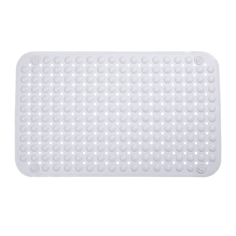 RAY STAR Non-Slip Bathtub Mat White Theme 19.3''X31.5''