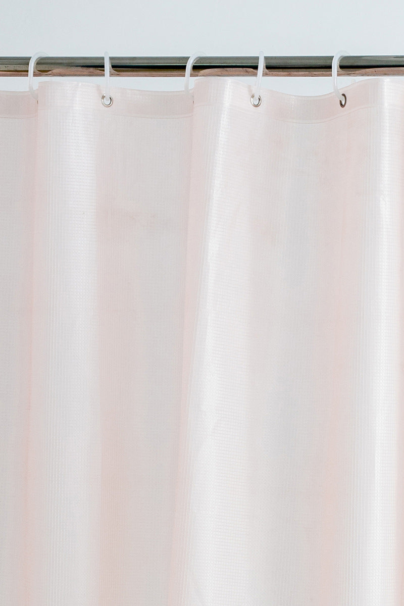 RAY STAR 70''X72'' PEVA Translucent Shower Curtain Liner 12 Hooks Heavy Duty Odorless Eco-Friendly