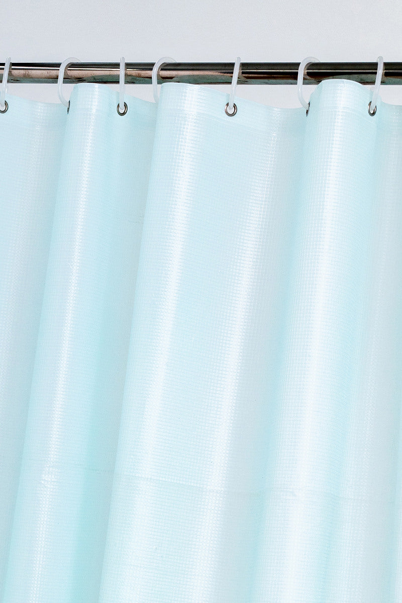 RAY STAR 70''X72'' PEVA Translucent Shower Curtain Liner 12 Hooks Heavy Duty Odorless Eco-Friendly
