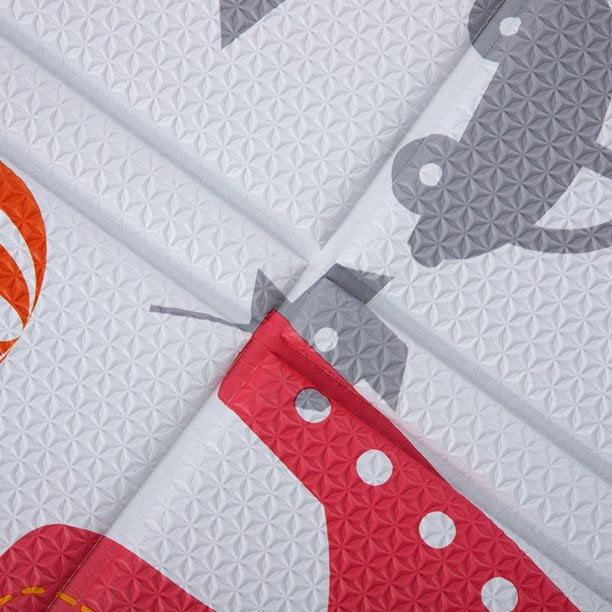 RAY STAR Alphabet Design Foldable Baby Play Mat with Extra Cushion Indoor Activity Mat Foldable Climbing Mat